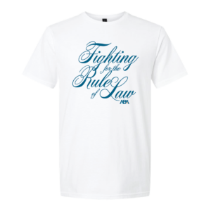 Fighting for the Rule of Law (Script) | White Tee