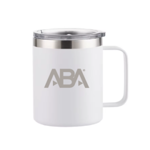 ABA | 14 oz White Office Mug (BULK ORDER 75 UNITS)