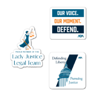 Lady Justice Defend | Sticker Pack