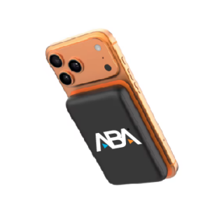 ABA | Black Magnetic Phone Charger