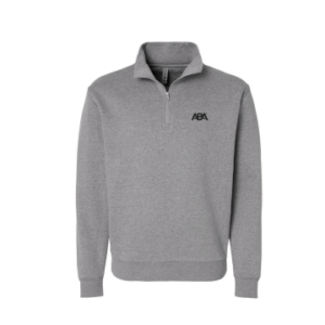 ABA | Grey Quarter Zip