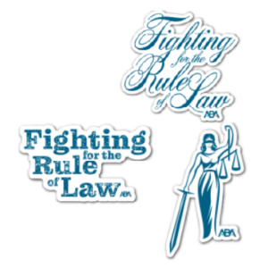 Fighting for the Rule of Law | Sticker Pack