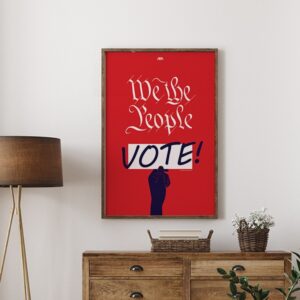 We the People Red | Poster