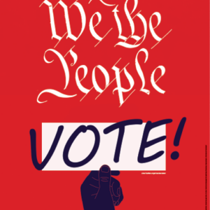 We the People Red | Poster