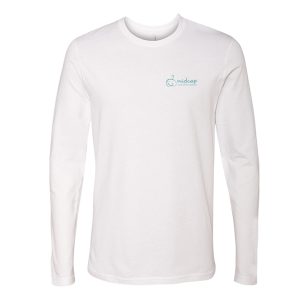 NIDCAP Long Sleeve Tee Shirt - White